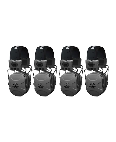 Walker's Xcel 500BT Active Shooting Protection Equipment Earphone Muff (4 Pack)