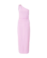Quiz Women's Scuba Crepe One Shoulder Buckle Detail Maxi Dress