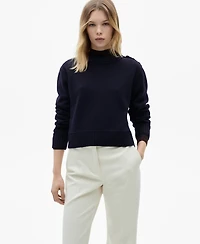 Mango Women's Jewel Buttons Knitted Sweater