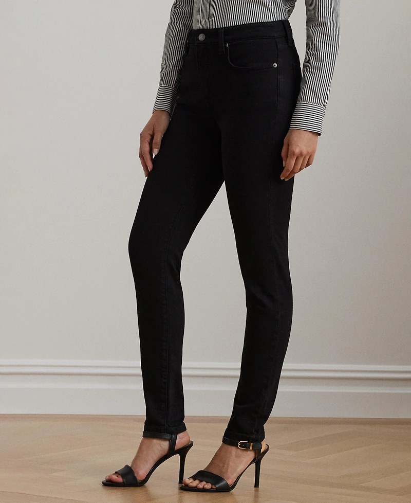 Lauren Ralph Women's High-Rise Skinny Ankle Jeans