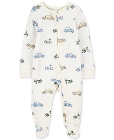 PurelySoft by Carter's Baby Zip-Up 1-Piece Sleep & Play Pajamas