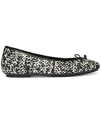 FitFlop Women's Delicato Bow Woven Ballet Flats