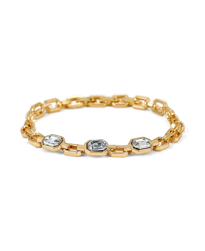 Jessica Carlyle Women's Shiny Gold Metal Alloy Analog Watch, 16mm