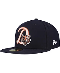 New Era Men's Navy Detroit Tigers Duo Logo 2.0 59FIFTY Fitted Hat