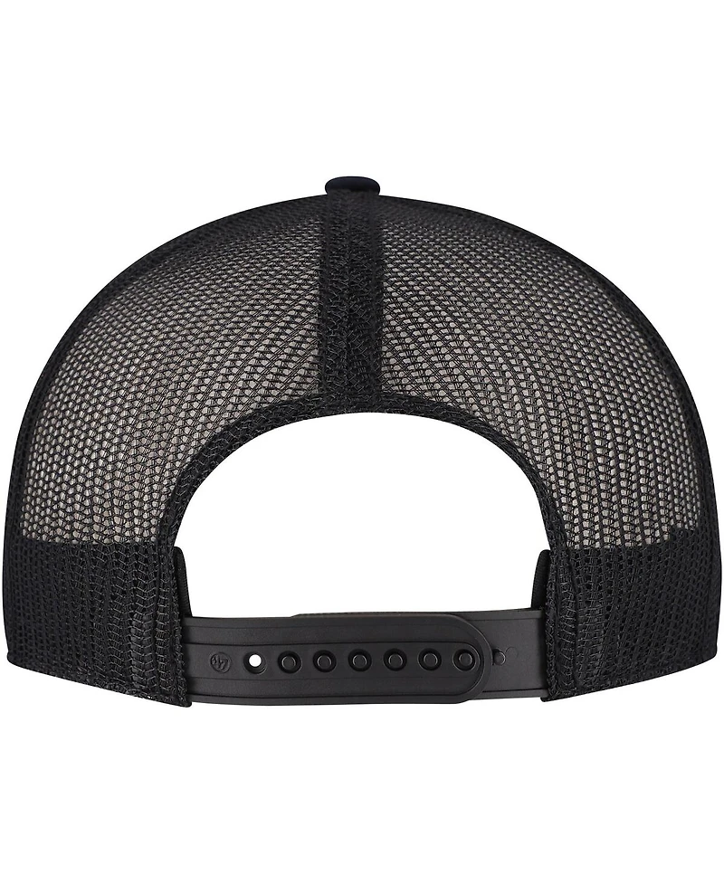 '47 Brand Men's Black Purdue Boilermakers Pitstop Trucker Adjustable Hat