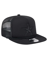 New Era Men's Black Dallas Cowboys Active Tone Golfer Snapback Hat