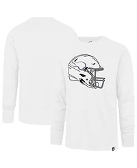 '47 Brand Men's White Minnesota Vikings Imprint Long Sleeve T-Shirt
