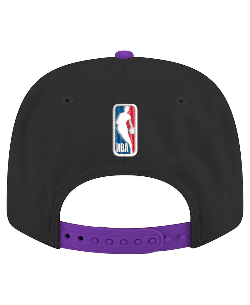 New Era Men's Purple Los Angeles Lakers Statement Edition Jersey Hook 9SEVENTY Stretch-Snap Hat