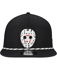 New Era Men's Black Friday the 13th Rope Trucker 9FIFTY Snapback Hat