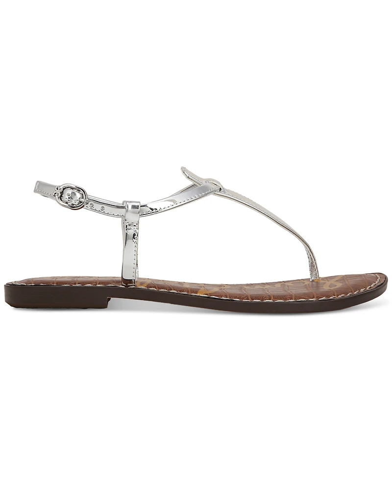 Sam Edelman Women's Gigi T-Strap Flat Sandals