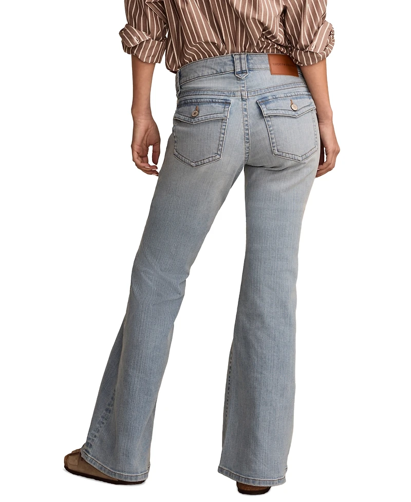 Lucky Brand Women's Low-Rise Flare-Leg Denim Jeans
