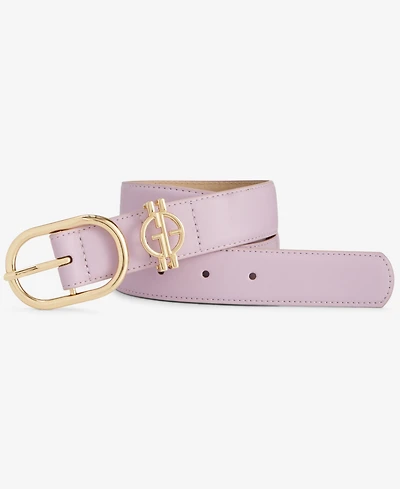Giani Bernini Women's Cut-Out-Logo Loop Pant Belt, Exclusively at Macy's