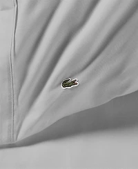 Lacoste Home Solid Cotton Percale Pillowcase Pair, King