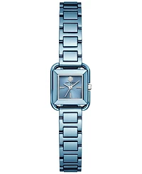 Tory Burch Women's The Kira Square Multicolor Stainless Steel Bracelet Watch 18mm