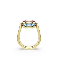 Swarovski Chroma Gold-Tone Plated Ring