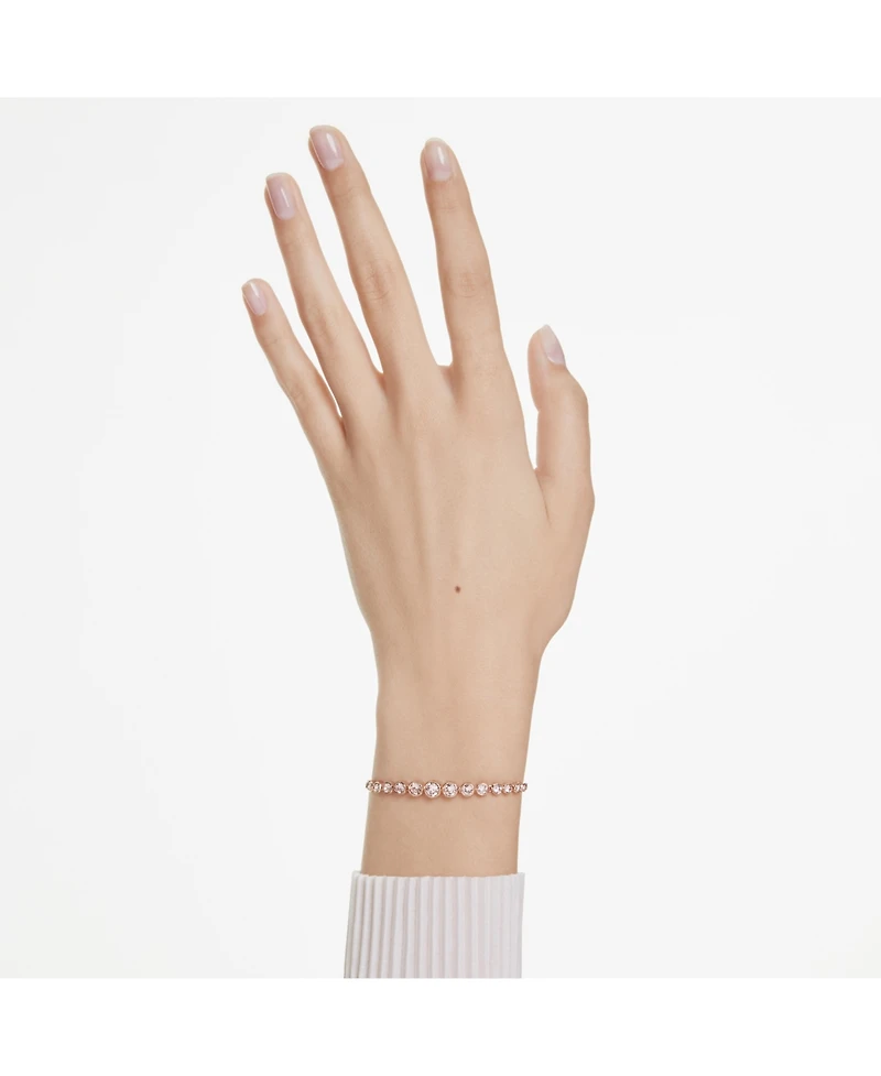 Swarovski Imber Mixed Round Cuts Plated Tennis Bracelet