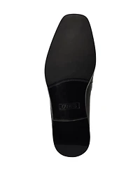 Guess Men's Hacon Woven Texture Square Toe Dress Loafers