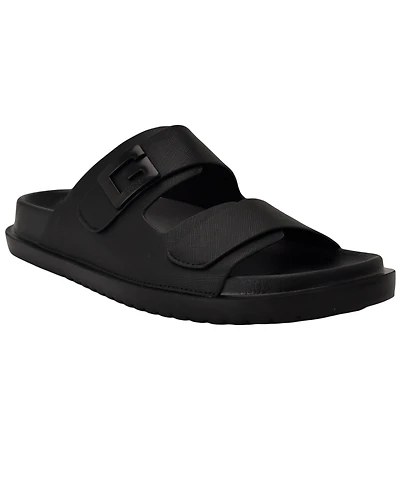 Guess Men's Vugon Branded Slip On Fashion Slides