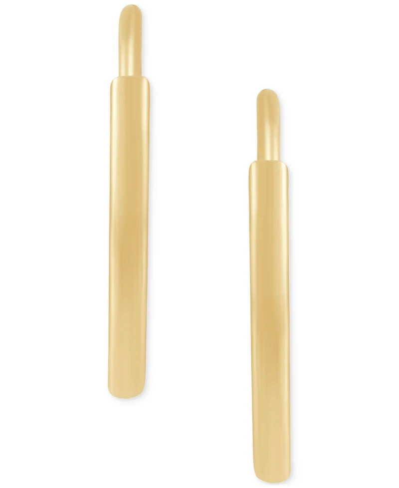 2-Pc. Set Polished Endless Wire Small Hoop Earrings in 10k Gold