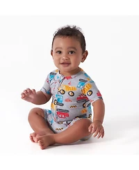 Baby Boys' and Girls' Snug Fit Soft Romper