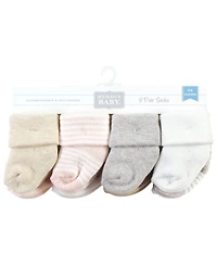 Hudson Baby Baby Boys Hudson Cotton Rich Newborn and Terry Socks