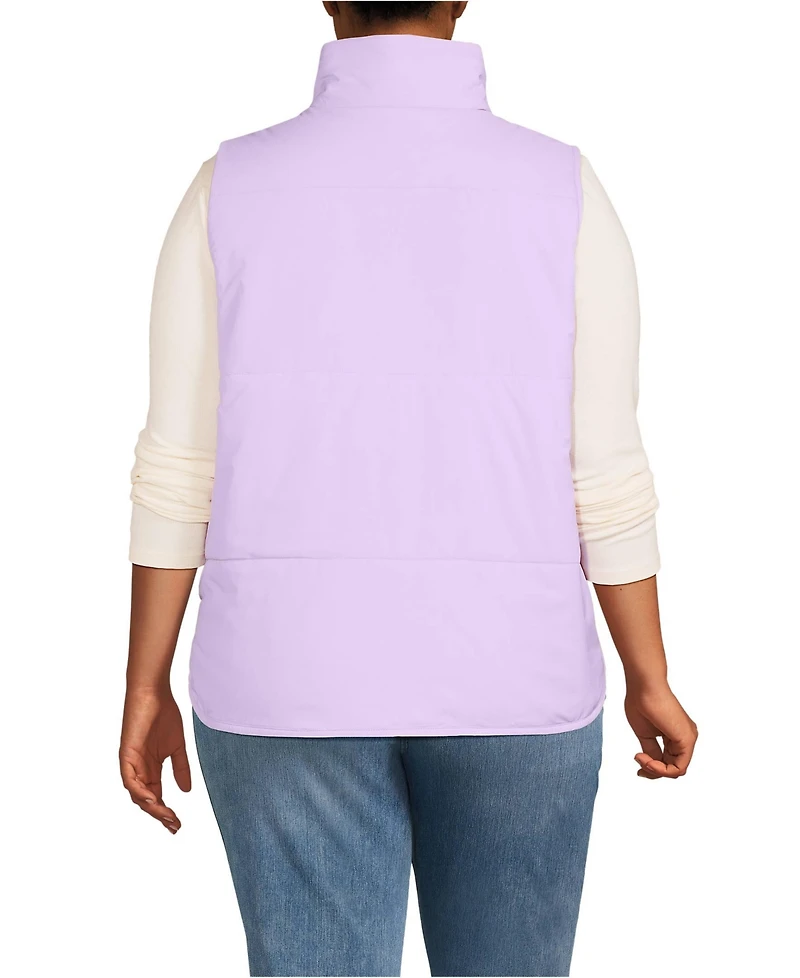 Lands' End Plus WanderFree Insulated Vest