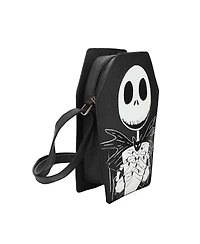 Nightmare Before Christmas Jack Skellington Coffin 11" Crossbody Bag