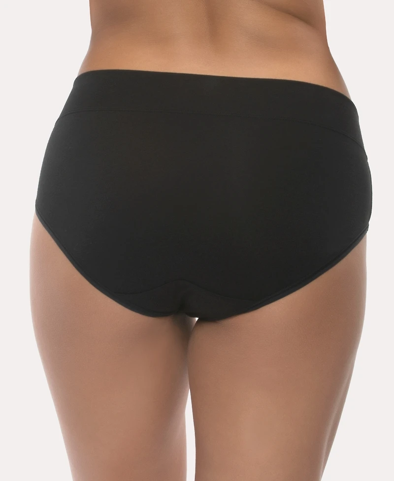 Felina Women's 5-Pack Pima Cotton Hipster Panty