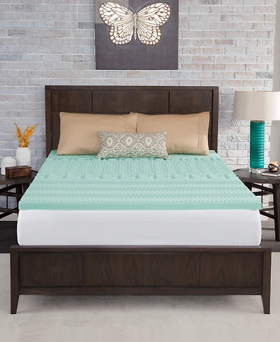 Dream Serenity EcoZone 2" Memory Foam Mattress Topper, Twin Xl