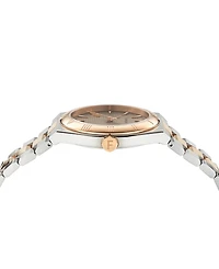 Ferragamo Men's Swiss Vega Two-Tone Stainless Steel Bracelet Watch 40mm