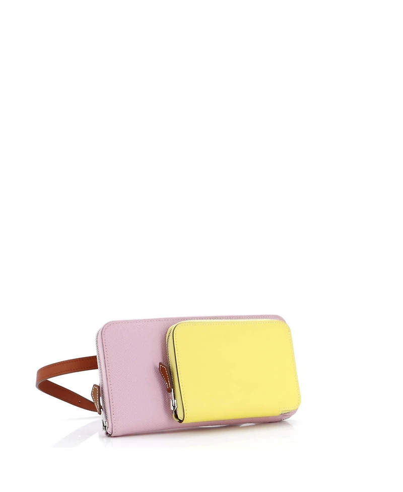 Pre-Owned HERMES Nouveau To Go Wallet Epsom with Swift