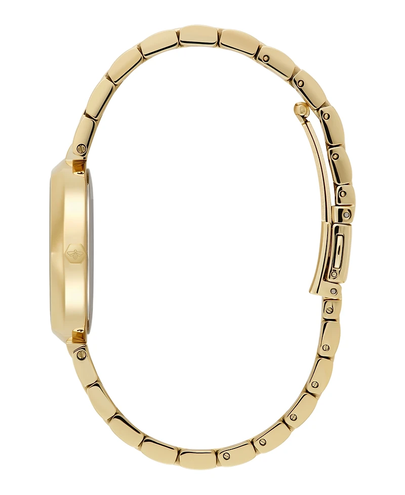 Olivia Burton Women's Dimension Gold Tone Bracelet Watch, 32mm