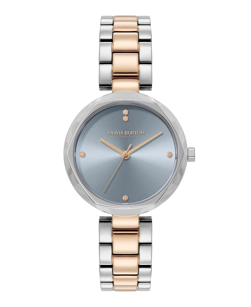 Olivia Burton Women's Dimension Two-Tone Bracelet Watch, 32mm