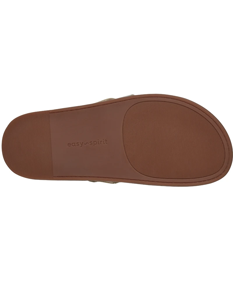 Easy Spirit Women's Trevin Banded Slip-On Sandals
