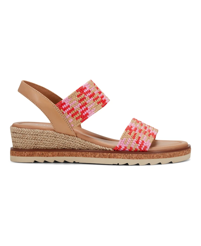 Easy Spirit Women's Susana Slingback Wedge Sandals