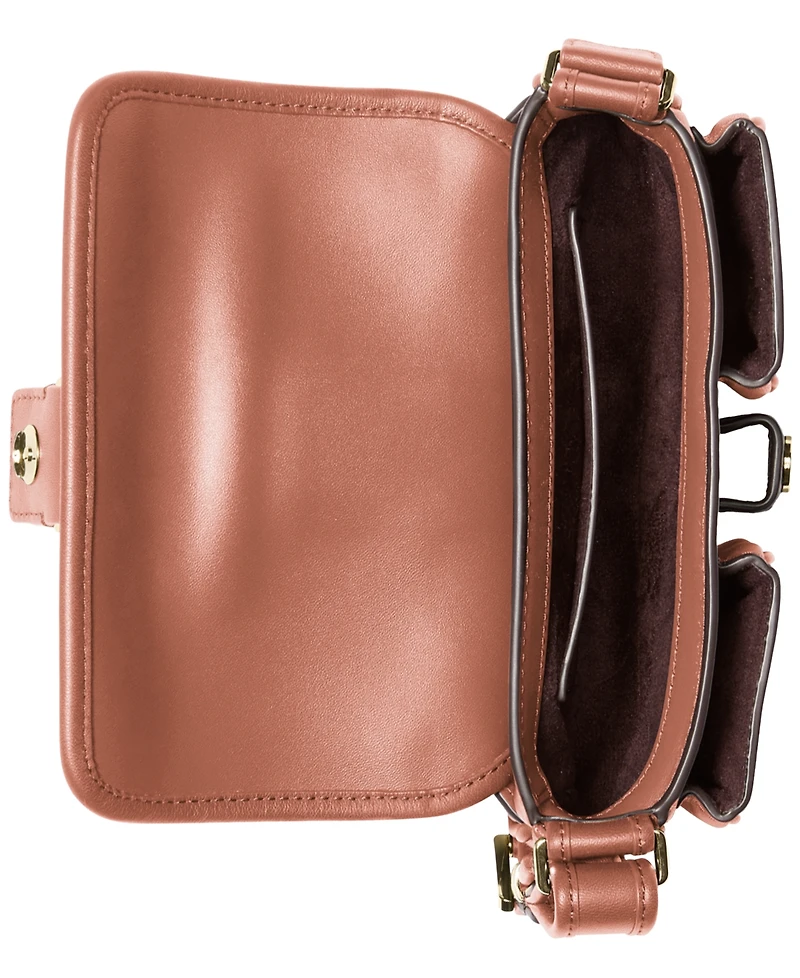 Michael Kors Colby Mini Leather Pouchette