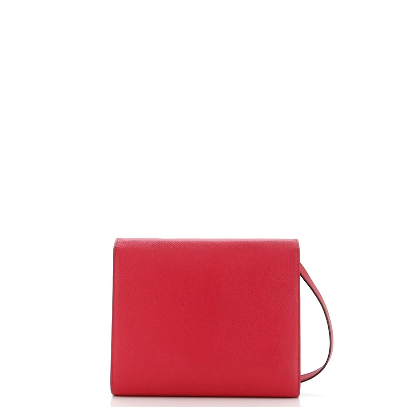 Pre-Owned Hermes 16 Clic Wallet on Strap Epsom
