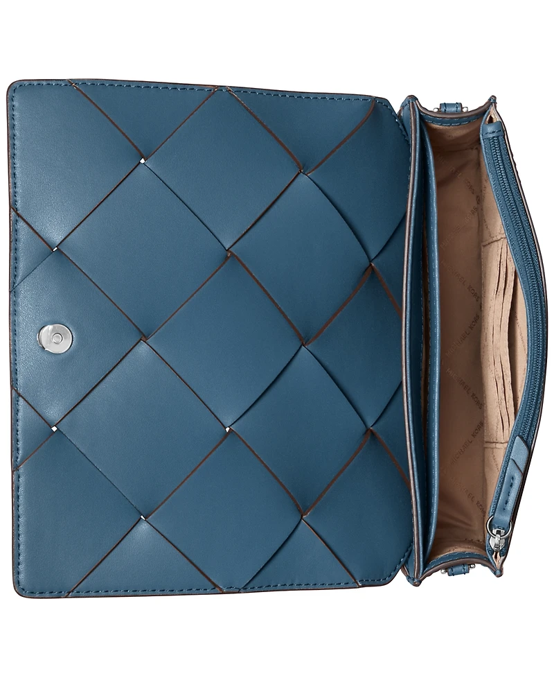 Michael Kors Jet Set Small Flap Chain Leather Crossbody
