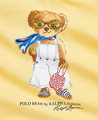 Polo Ralph Lauren Baby Girls Jersey Bear Tee
