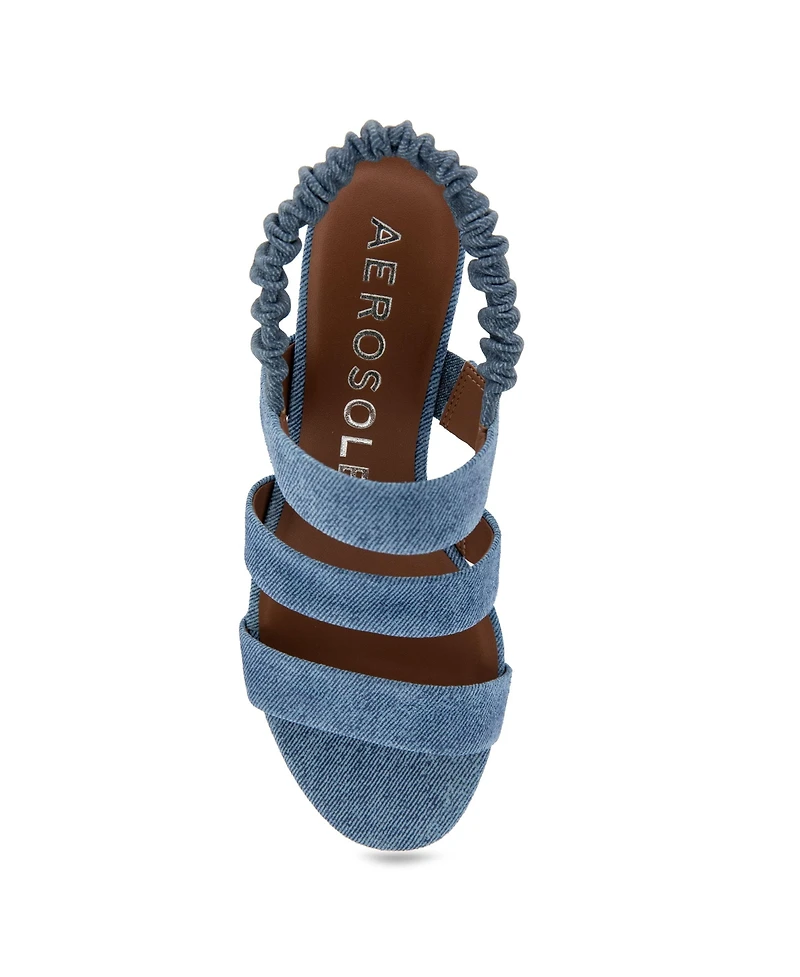 Aerosoles Women's Clarissa Round Toe Slingback Sandals