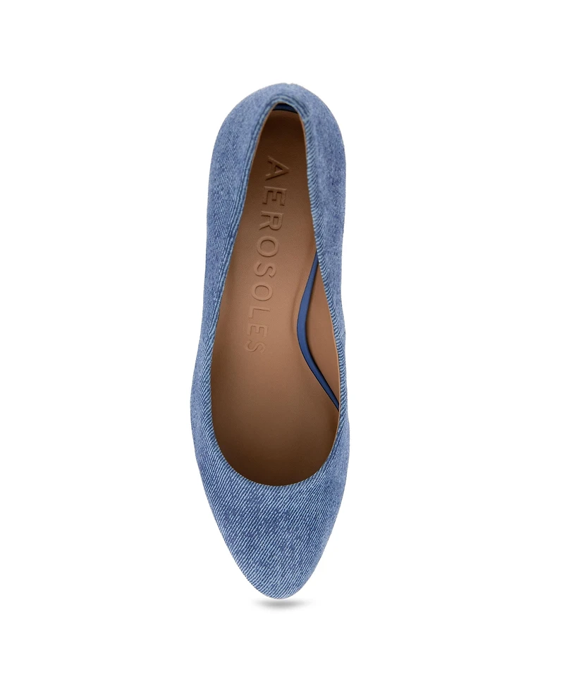 Aerosoles Women's Betsy Almond Toe Pump Heels
