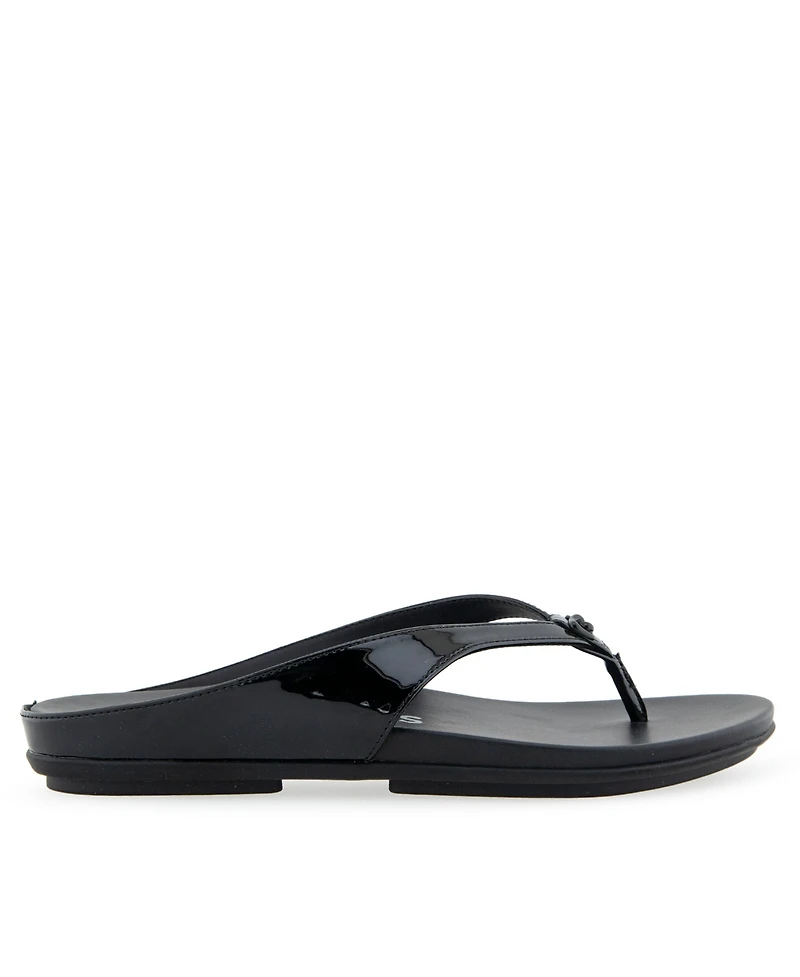 Aerosoles Women's Fisher Round Toe Thong Sandals