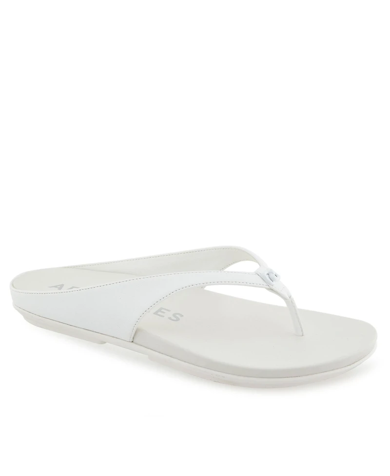 Aerosoles Women's Fisher Round Toe Thong Sandals