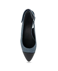 Aerosoles Women's Levi Round Toe Slingback Heels