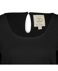 Hope & Henry Women's Fit and Flare Ponte Dress