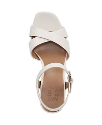 Naturalizer Women's Morgan Open Square Toe Platform Dress Sandals