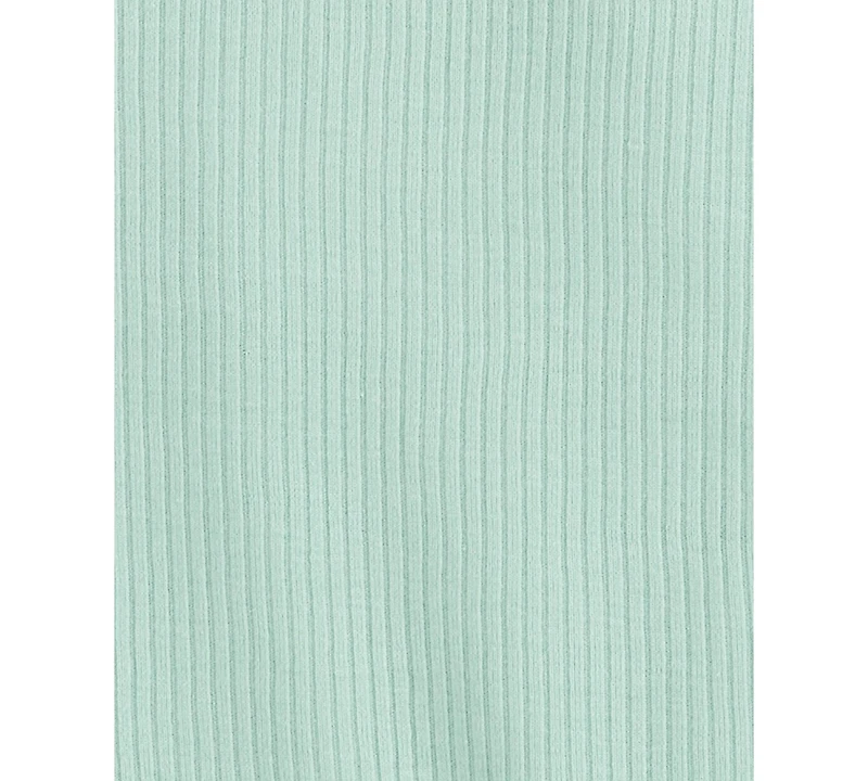 Carter's Baby Short-Sleeve Ribbed Cotton Bodysuits, Pack of 5
