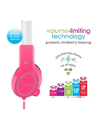 Mee audio KidJamz KJ35 (3 Pack) 3.5mm Kid's Headphones w/ Inline Microphone