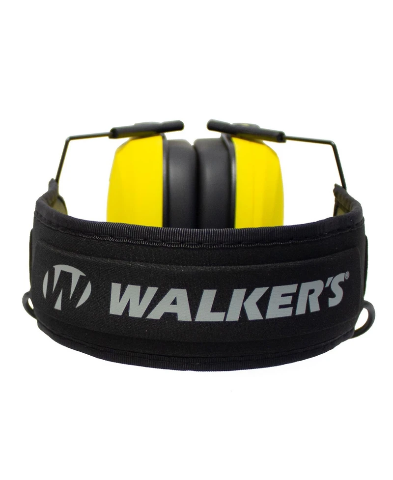 Walker's Razor Slim Electronic Hearing Protection Muff, Don't Tread On Me Yellow