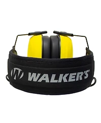 Walker's Razor Slim Electronic Hearing Protection Muff, Don't Tread On Me Yellow